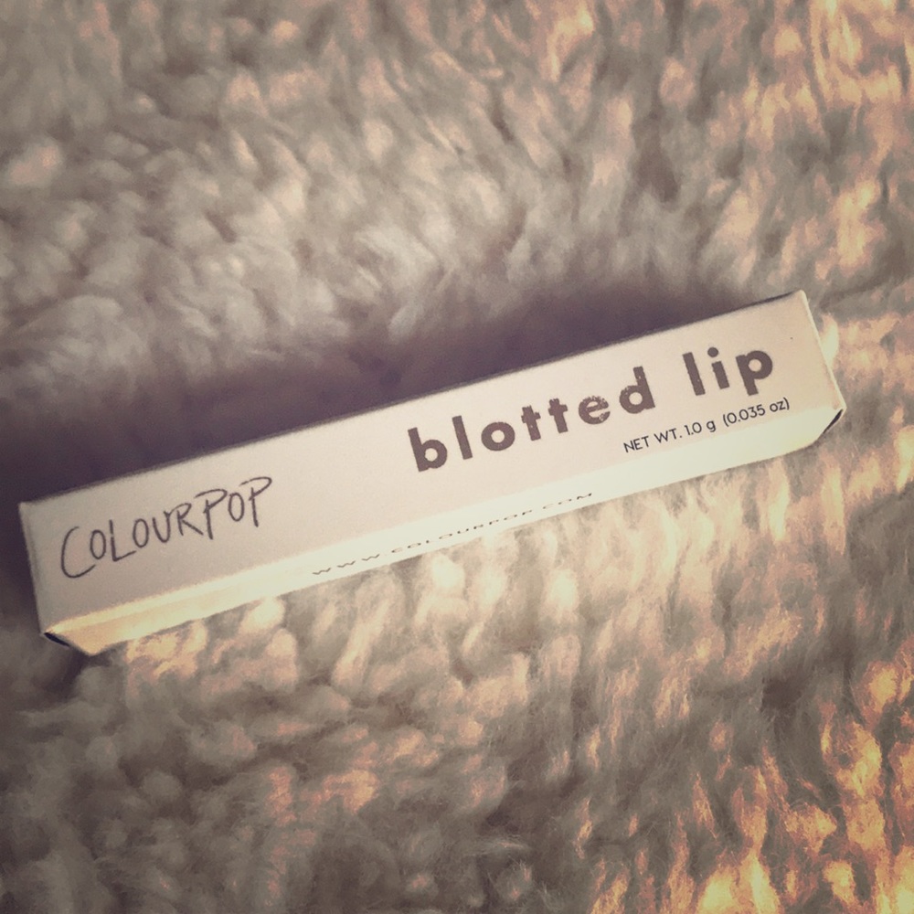 NIB Colourpop Blotted Lip